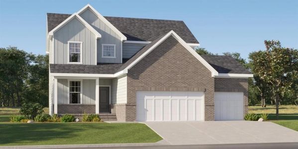 New construction Single-Family house 2800 Willow Creek Dr, Watkinsville, GA 30677 plan Bristol with Basement - image