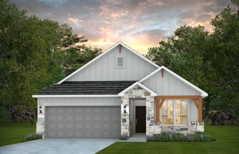 New construction Single-Family house 12421 Pottsboro, San Antonio, TX 78253 plan Oakmont - image