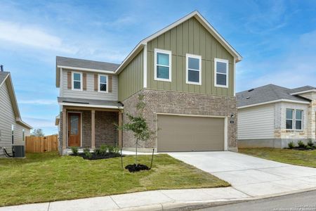 New construction Single-Family house 182 Peeps Ct, Adkins, TX 78101 plan Knox - image