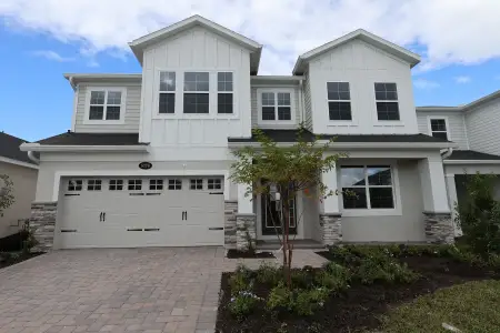 New construction Single-Family house 5278 High Line Dr, St. Cloud, FL 34771 plan Santa Barbara II - Eco Series - image