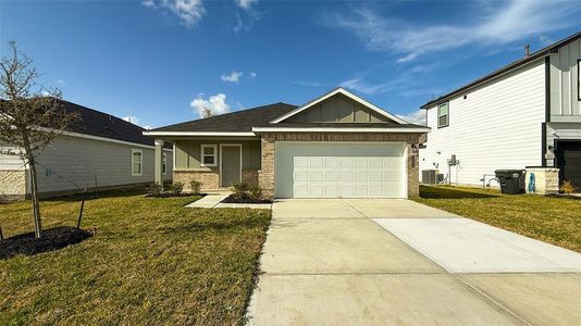 New construction Single-Family house 821 Stoney Point Ln, Dayton, TX 77535 plan Indigo - image