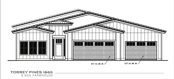 New construction Single-Family house 13425 Coldham St, El Paso, TX 79928 plan Torrey Pines - image