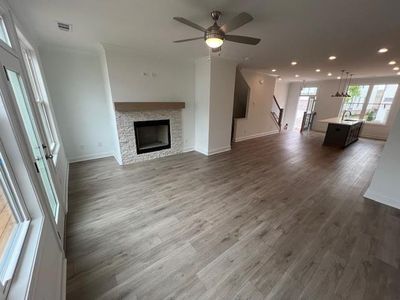 New construction Townhouse house 634 Skytop Dr, Unit 155, Cumming, GA 30040 The Garwood- photo 29 29