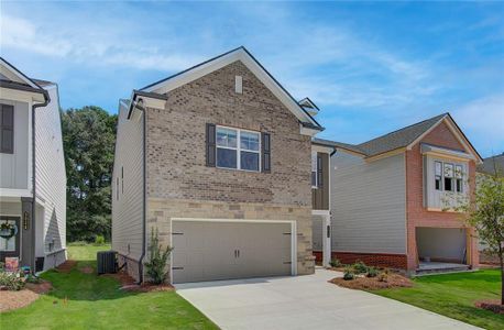 New construction Single-Family house 3722 Dover Run Lane, Loganville, GA 30052 Pembrooke- photo 0