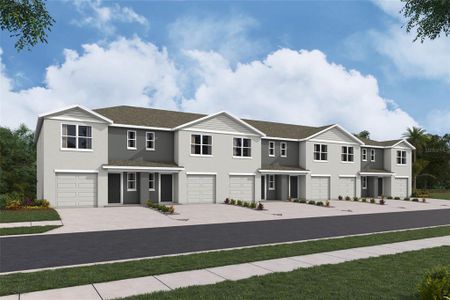 New construction Townhouse house 8412 Gower Trl, Wildwood, FL 34785 null- photo 0