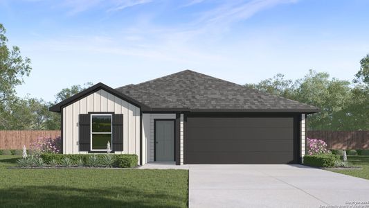 New construction Single-Family house 1735 Kolbe Trl, New Braunfels, TX 78130 The Gaven- photo 0 0