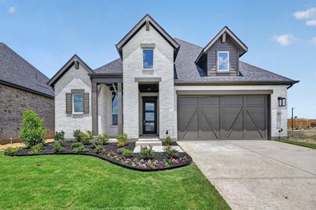 New construction Single-Family house 9821 Morning Cloak Dr, Denton, TX 76207 plan Brent - image