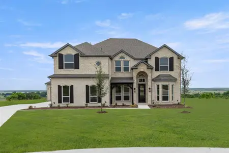 New construction Single-Family house 9920 Buckingham Ct, Forney, TX 75126 plan Hillcrest 2F (w/Media) - One Acre Homesite - image
