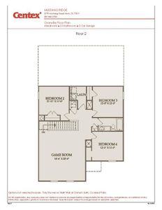 Floor plan - 2nd floor