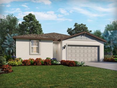 New construction Single-Family house 31466 Malbec Dr, Brooksville, FL 34602 plan Bluebell - image