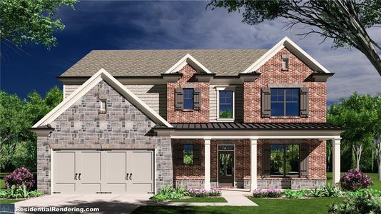 New construction Single-Family house 1823 Piney Bend Dr, Buford, GA 30518 - image