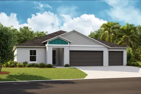 New construction Single-Family house 9915 Govreau Rd, Wesley Chapel, FL 33545 plan Jazmin - image 2