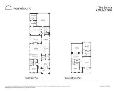 New construction Single-Family house 2901 Lakeside Village Blvd, Flower Mound, TX 75022 plan The Sienna - image 3