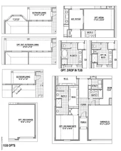 New construction Single-Family house 180 Buffalo Blvd, Rhome, TX 76078 plan 1530 - image 6