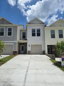 New construction Townhouse house 6104 Ripple Wy, South Fulton, GA 30349 plan Nicole - image