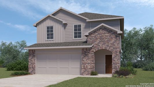 New construction Single-Family house 118 Little Owl, San Antonio, TX 78253 The Grace- photo 0