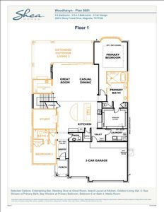 New construction Single-Family house 29806 Amber Brook Dr, Magnolia, TX 77354 plan Plan 5051 Elevation E - image