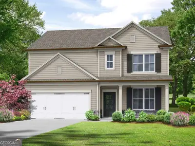 New construction Single-Family house 29 Edith Ct, Statham, GA 30666 plan The Baxley - image
