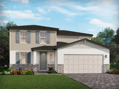 New construction Single-Family house 26057 Olive Rose Wy, Groveland, FL 34736 plan Daisy - image