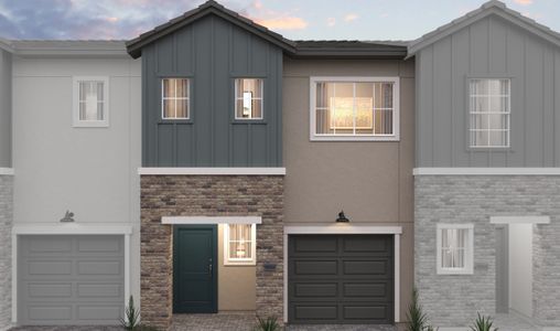 New construction Townhouse house 2832 W. White Feather Lane, Phoenix, AZ 85085 Aquila- photo 0