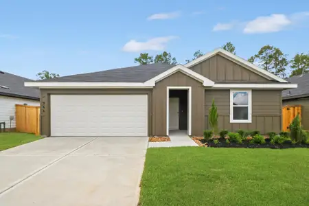 New construction Single-Family house 244 Golden Eagle Blvd, New Waverly, TX 77358 plan Austin - image