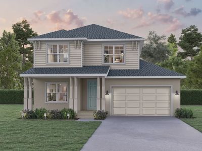 New construction Single-Family house 4521 Flower Fields Trl, Bradenton, FL 34210 plan Marina - image