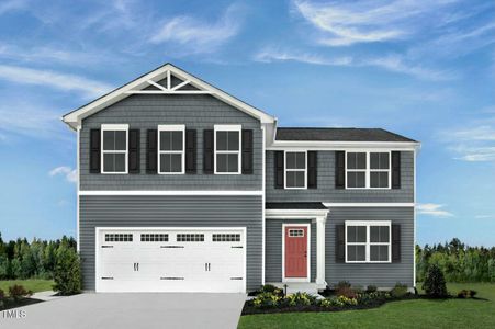New construction Single-Family house 111 N Coral Bells Way Wy, Four Oaks, NC 27524 Elder- photo 0
