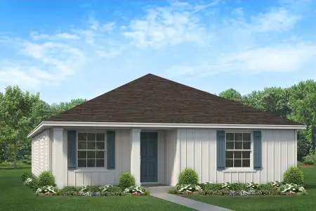 New construction Single-Family house 523 Ketch Creek Dr, Cantonment, FL 32533 plan Plan 1515 Cottage - image