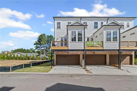 New construction Townhouse house 217 Village Overlook, Unit H3, Canton, GA 30114 plan The Deerfield - image