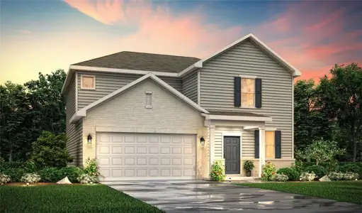 New construction Single-Family house 8030 Dickens Dr, Fairburn, GA 30213 plan Fontana - image
