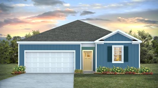 New construction Single-Family house 221 Red Vineyard Wy, Jacksonville, NC 28546 plan Kerry - image