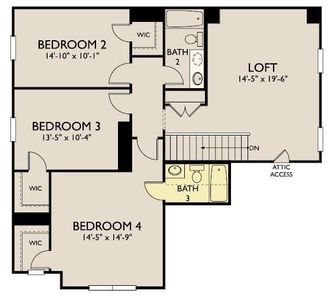 The Hyde Floor plan