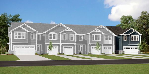 New construction Townhouse house 7543 Hodges Meadow Ln, Charlotte, NC 28213 plan Briana - image