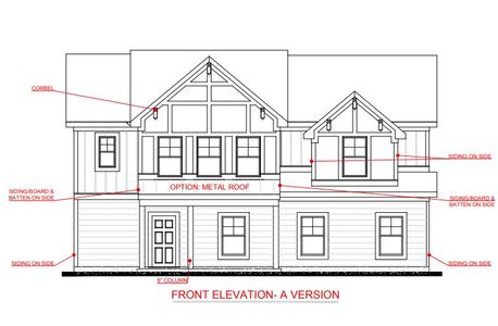 New construction Single-Family house White Oak Trail, Newnan, GA 30263 - photo 0