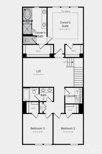 Structural options added: Tray ceiling at owner's suite, gourmet kitchen, and owner's bath 2.