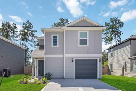 New construction Single-Family house 22916 Great Egret Dr, Splendora, TX 77372 plan The Croft - image