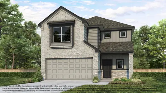 New construction Single-Family house 11102 Snapdragon Field Dr, Houston, TX 77044 Plan 142- photo 0