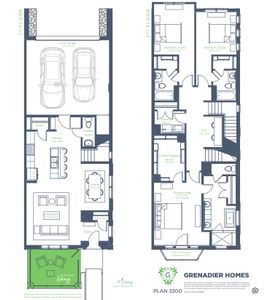 New construction Townhouse house Dallas, TX 75230 plan Ellington - image 3