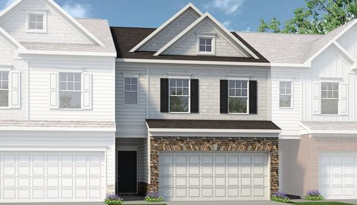 New construction Townhouse house 1005 N Old Cumming Rd, Sugar Hill, GA 30518 null- photo 1 1