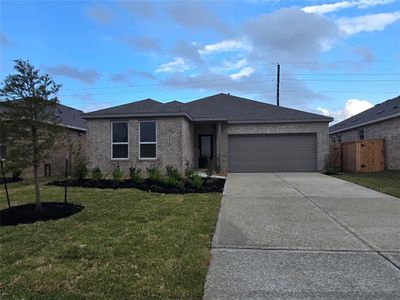 New construction Single-Family house 16510 Texas Palmetto Way, Hockley, TX 77447 Walsh- photo 0