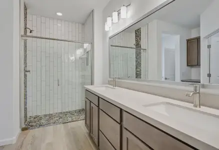 New construction Duplex house 4053 Desert Moon Dr, Wickenburg, AZ 85390 plan Muros Elevation A - image 20