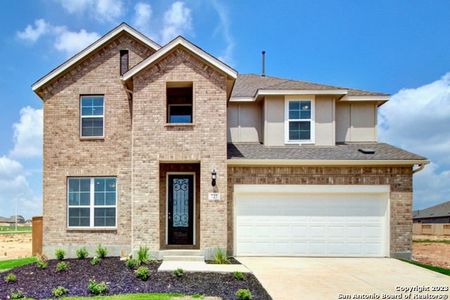 New construction Single-Family house 762 Groudsel Ave, New Braunfels, TX 78132 plan Rosewood - image