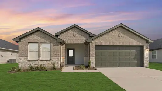 New construction Single-Family house 6024 Ambrose Peak Ln, Rosenberg, TX 77469 plan Denton - image