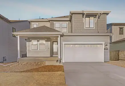 New construction Single-Family house 8873 Buttonwillow Dr, Littleton, CO 80125 plan 3655 Imagine Elevation B - Lake Cottage - image