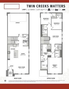 Flooded with natural light and designed for entertaining, our new, end unit Libby plan is a winner!