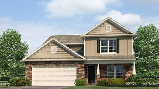 New construction Single-Family house 104 Cora View Trl, Waynesville, NC 28785 plan Salem - image