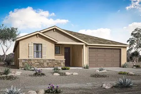 New construction Single-Family house 14832 W Honeysuckle Dr, Surprise, AZ 85387 plan Harbor - image