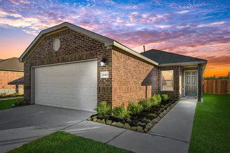 New construction Single-Family house 10535 Altitude Wy, Conroe, TX 77303 RC Mitchell- photo 0