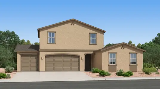 New construction Single-Family house 8862 E Moontear Wy, Vail, AZ 85641 plan Wayfarer - image