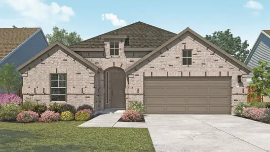 New construction Single-Family house 203 Manifest Rd, Hutto, TX 78634 plan Oleander - image
